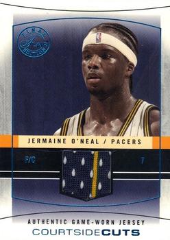 2003-04 Flair Final Edition - Courtside Cuts Jerseys (250) #CC-JON Jermaine O'Neal Front