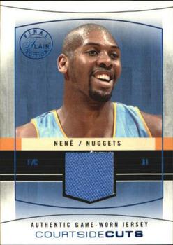 2003-04 Flair Final Edition - Courtside Cuts Jerseys (250) #CC-N Nene Front