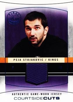 2003-04 Flair Final Edition - Courtside Cuts Jerseys (250) #CC-PS Peja Stojakovic Front