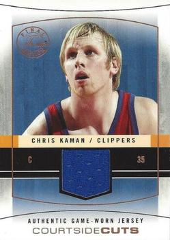 2003-04 Flair Final Edition - Courtside Cuts Jerseys (75) #CC-CK Chris Kaman Front