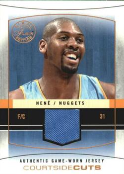 2003-04 Flair Final Edition - Courtside Cuts Jerseys (75) #CC-N Nene Front