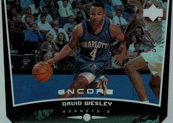 1998-99 Upper Deck Encore #7 David Wesley Front