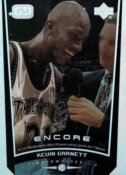 1998-99 Upper Deck Encore #51 Kevin Garnett Front