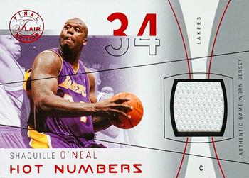 2003-04 Flair Final Edition - Hot Numbers Jerseys (175) #HN-SON Shaquille O'Neal Front