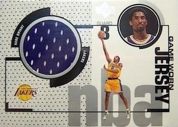 1998-99 Upper Deck - Game Worn Jerseys / Rookie Jerseys #GJ21 Kobe Bryant Front