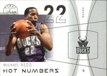 2003-04 Flair Final Edition - Hot Numbers Retail #11 Michael Redd Front