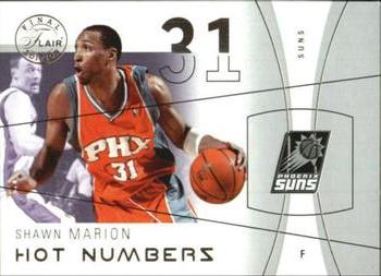 2003-04 Flair Final Edition - Hot Numbers Retail #27 Shawn Marion Front
