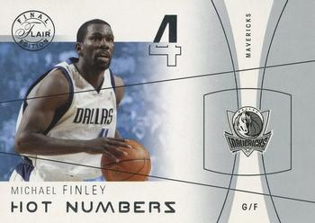 2003-04 Flair Final Edition - Hot Numbers Retail #28 Michael Finley Front