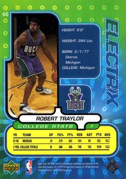 1998-99 Upper Deck Ionix #66 Robert Traylor Back