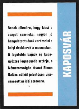 2004-05 Scampi's Sportkártyák - Kosárlabda #NNO Team Logo Back