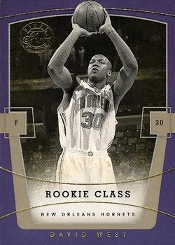 2003-04 Flair Final Edition - Row 1 #73 David West Front