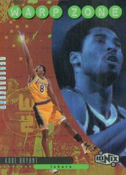 1998-99 Upper Deck Ionix - Warp Zone #Z12 Kobe Bryant Front