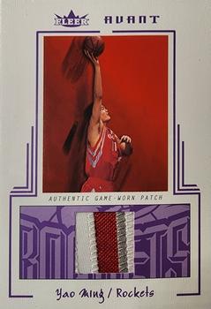 2003-04 Fleer Avant - Materials Patches #AGW/YM Yao Ming Front