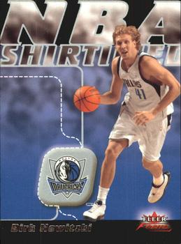 2003-04 Fleer Focus - NBA Shirtified (750) #4 NS Dirk Nowitzki Front