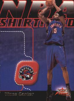 2003-04 Fleer Focus - NBA Shirtified (750) #15 NS Vince Carter Front