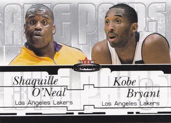 2003-04 Fleer Mystique - Awe Pairs #9 AP Kobe Bryant / Shaquille O'Neal Front