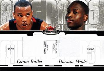 2003-04 Fleer Mystique - Awe Pairs Dual Jerseys (250) #AP-CB/DW Caron Butler / Dwyane Wade Front