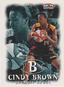 1999 Hoops WNBA #33 Cindy Brown Front