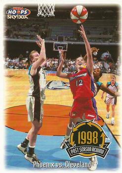 1999 Hoops WNBA #6 Phoenix vs. Cleveland Front