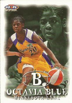1999 Hoops WNBA #18 Octavia Blue Front