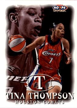 1999 Hoops WNBA #23 Tina Thompson Front