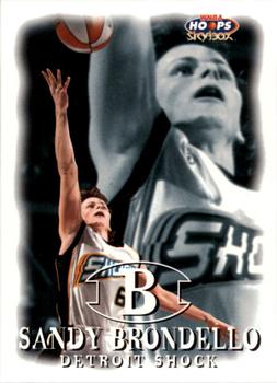 1999 Hoops WNBA #41 Sandy Brondello Front