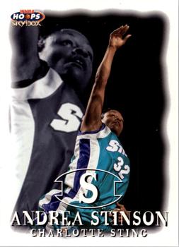 1999 Hoops WNBA #42 Andrea Stinson Front