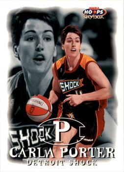 1999 Hoops WNBA #49 Carla Porter Front