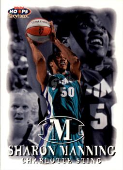 1999 Hoops WNBA #56 Sharon Manning Front