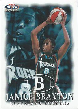 1999 Hoops WNBA #73 Janice Braxton Front