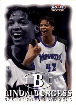 1999 Hoops WNBA #84 Linda Burgess Front