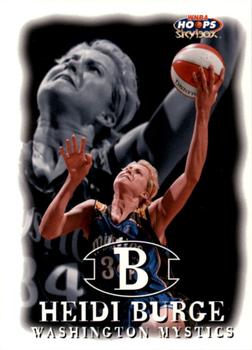 1999 Hoops WNBA #86 Heidi Burge Front