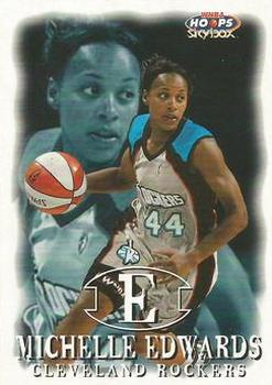 1999 Hoops WNBA #87 Michelle Edwards Front
