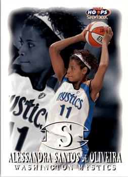 1999 Hoops WNBA #90 Alessandra Santos de Oliveira Front