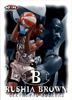1999 Hoops WNBA #91 Rushia Brown Front