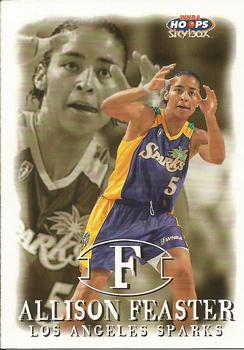 1999 Hoops WNBA #100 Allison Feaster Front