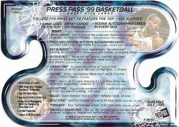 1999 Press Pass #NNO Steve Francis Back