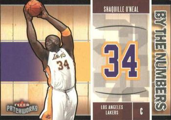 2003-04 Fleer Patchworks - By The Numbers #3BTN Shaquille O'Neal Front