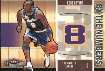 2003-04 Fleer Patchworks - By The Numbers #13BTN Kobe Bryant Front