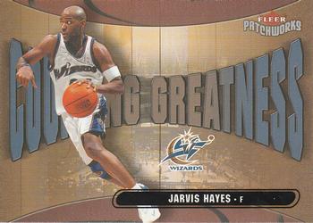 2003-04 Fleer Patchworks - Courting Greatness #2 CG Jarvis Hayes Front