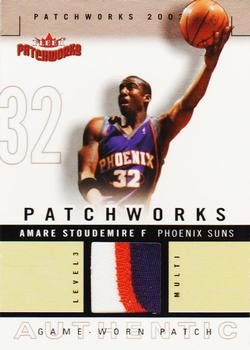 2003-04 Fleer Patchworks - Jerseys Multi Color #PW-AS Amare Stoudemire Front