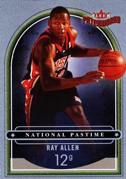 2003-04 Fleer Patchworks - National Pastime #7 PT Ray Allen Front