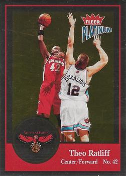 2003-04 Fleer Platinum - Platinum #113 Theo Ratliff Front