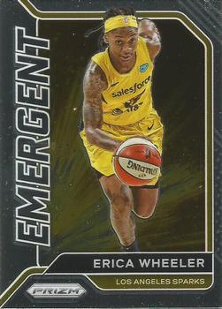 2021 Panini Prizm WNBA - Emergent #5 Erica Wheeler Front