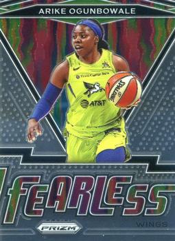2021 Panini Prizm WNBA - Fearless #10 Arike Ogunbowale Front