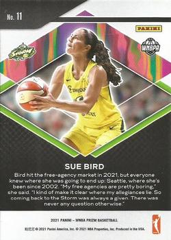 2021 Panini Prizm WNBA - Fearless #11 Sue Bird Back