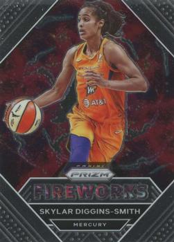 2021 Panini Prizm WNBA - Fireworks #12 Skylar Diggins-Smith Front