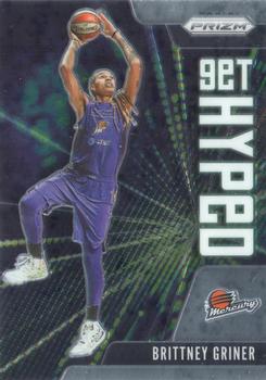 2021 Panini Prizm WNBA - Get Hyped #5 Brittney Griner Front