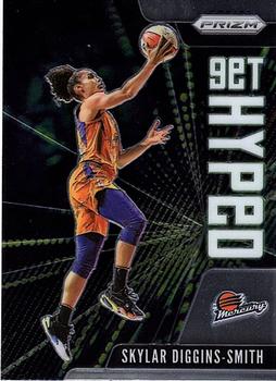 2021 Panini Prizm WNBA - Get Hyped #15 Skylar Diggins-Smith Front