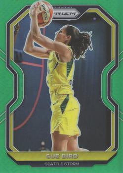 2021 Panini Prizm WNBA - Prizms Green #65 Sue Bird Front